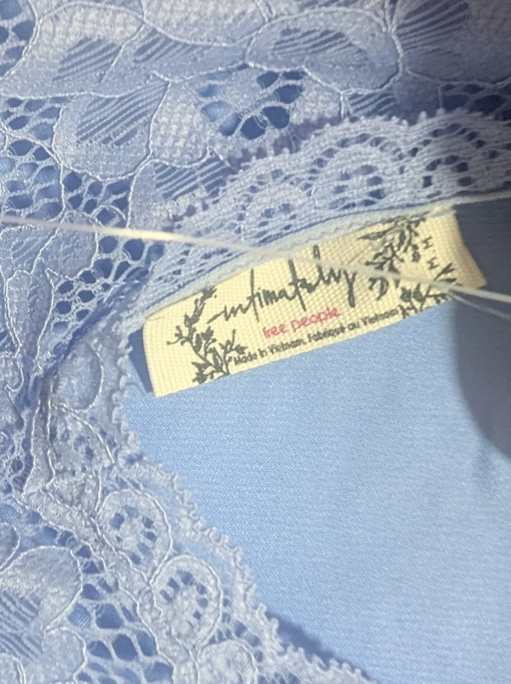 Free People | Just Dreamy Maxi Slip In Blue Vista Combo - Picture 5 of 12